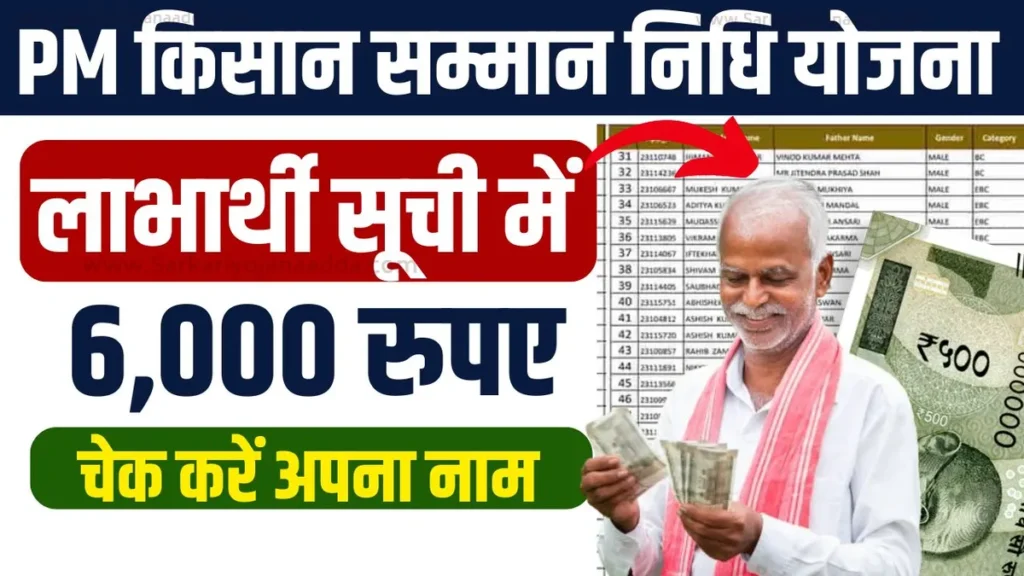 PM Kisan Beneficiary List