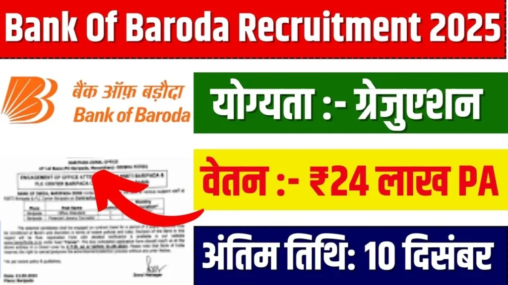 Bank Of Baroda Recruitment 2024