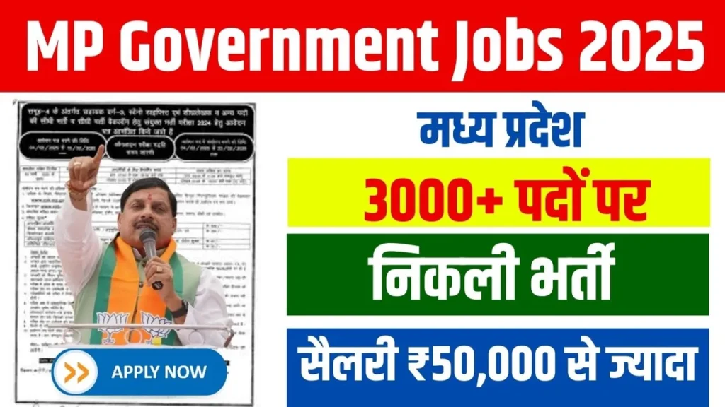 MP Government Jobs 2025
