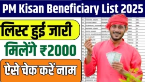 PM Kisan Beneficiary List 2025