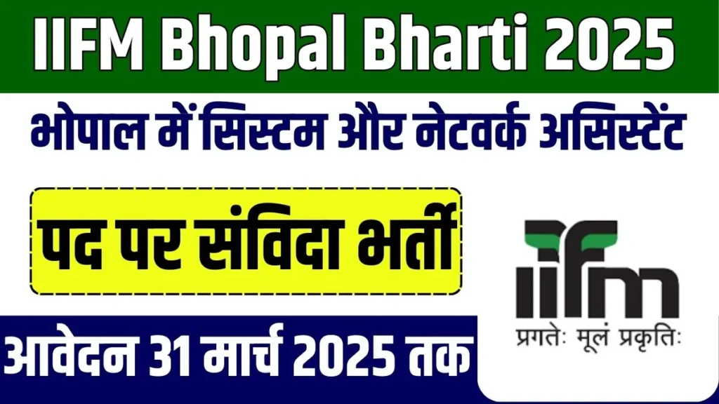 IIFM Bharti 2025