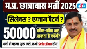 Mp hostel warden vacancy 2025 syllabus। इसमें क्या क्या पढ़ना हैं।Mp hostel warden vacancy 2025 syllabus in hindi