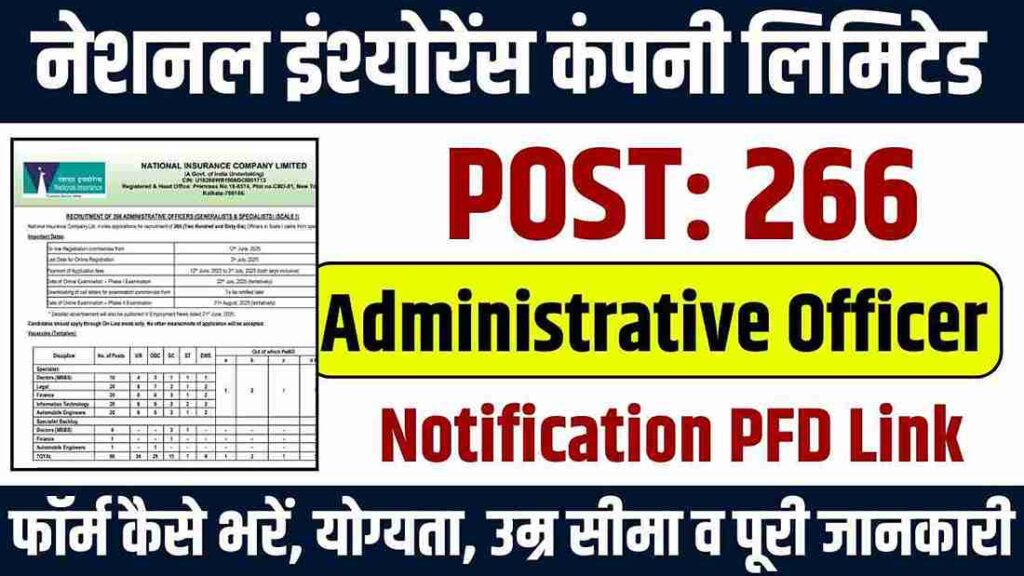 NICL AO Recruitment 2025