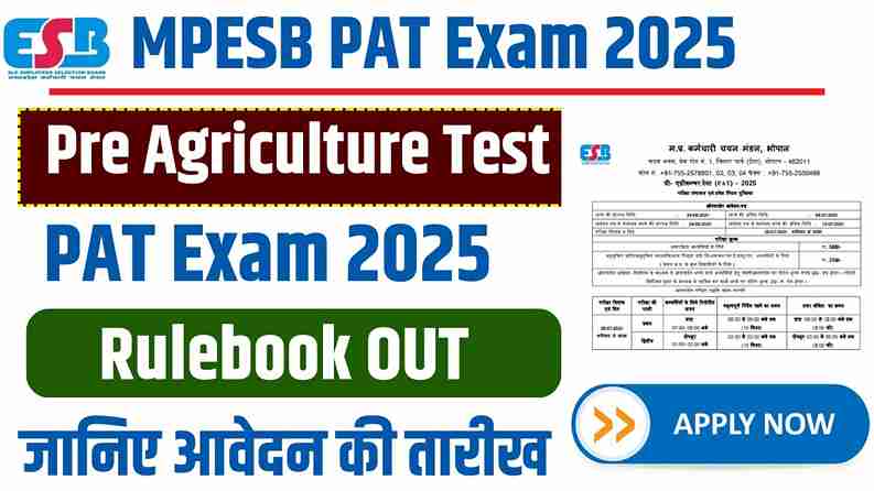 MPESB PAT Exam 2025