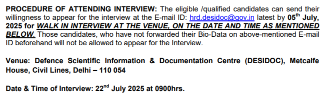 MP DRDO Vacancy 2025: रक्षा अनुसंधान एवं विकास संगठन DRDO में निकली बिना परीक्षा भर्ती, सैलरी ₹37,000 महीने, ऐसे करे आवेदन MP DRDO Vacancy 2025