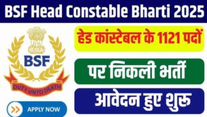 BSF Head Constable Bharti 2025