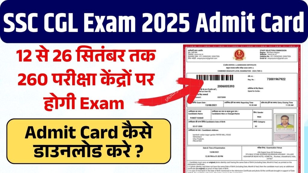 SSC CGL Exam 2025