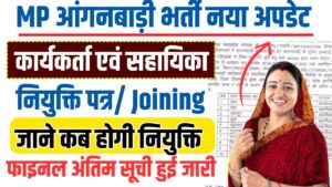 MP Anganwadi Bharti 2025