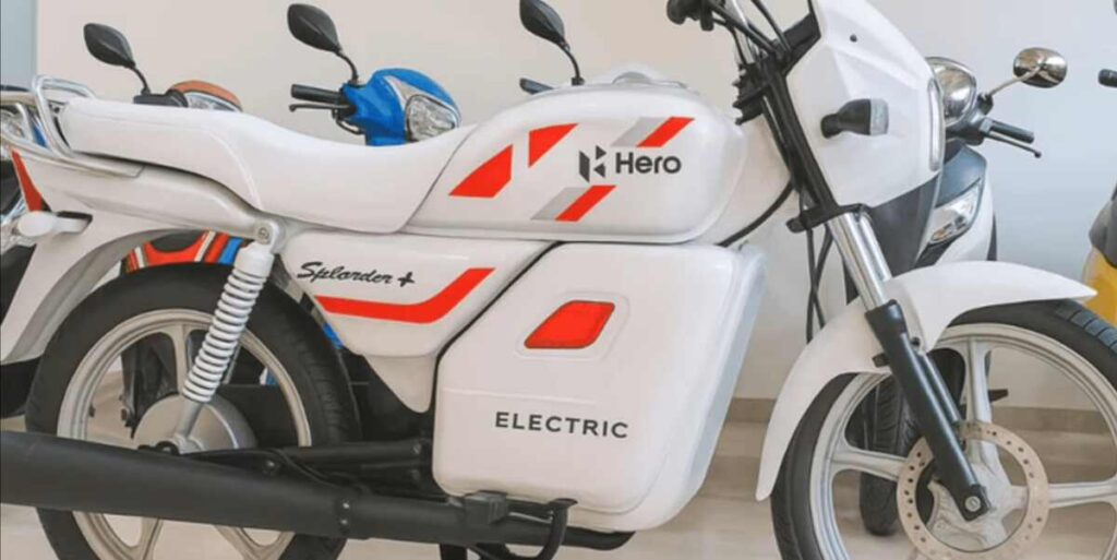 Hero Splendor electric bike:सिर्फ ₹34,000 में हीरो स्प्लेंडर इलेक्ट्रिक बाइक लॉन्च | 290KM रेंज, 100KM/H स्पीड और ये फीचर सबसे कमाल का है ?