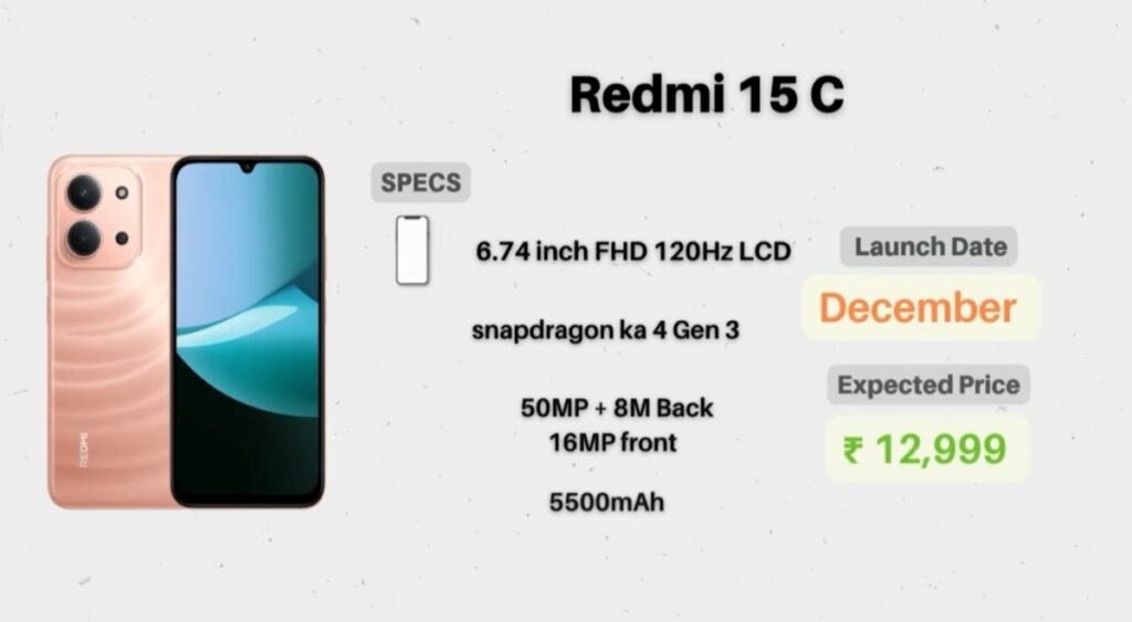 दिसंबर 2025 स्मार्टफोन लॉन्च – OnePlus 15R, Vivo X300 Pro, Redmi Note 15 Pro Plus