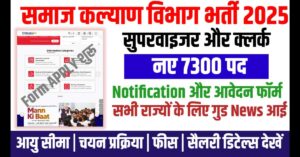 Samaj Kalyan Vibhag Vacancy 2025