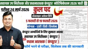 MPESB ASI Computer & Head Constable Computer Vacancy 2026 Notification out
