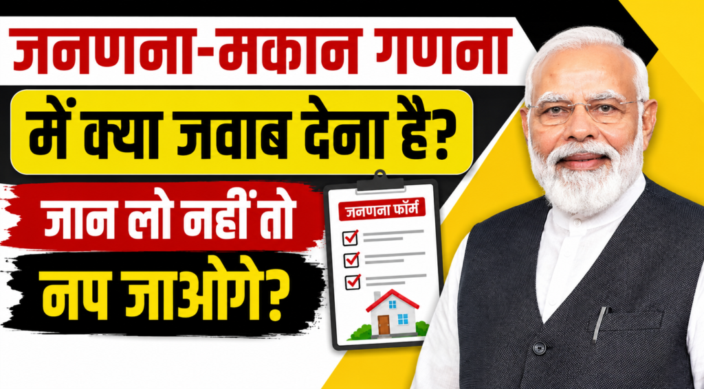 जनगणना 2026: घर पहुंचे प्रगणक तो क्या करें? जानिए 10 सबसे जरूरी सवालों के जवाब जनगणना 2026: घर पहुंचे प्रगणक तो क्या करें? जानिए 10 सबसे जरूरी सवालों के जवाब