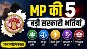 मध्य प्रदेश में कंप्यूटर अभ्यर्थियों के लिए 5 सबसे बड़ी सरकारी भर्तियां, जल्द आएंगे नोटिफिकेशन