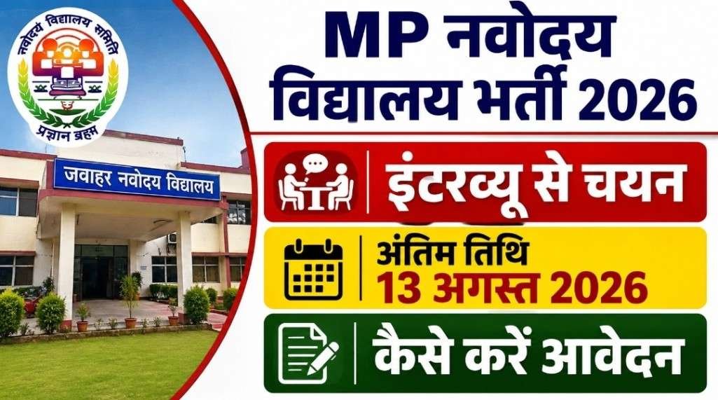 MP Sarkari Naukri 2026